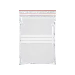 Sachet Témoin Zip 115x155mm - 50mu 380gr (1B01)